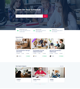 LearnUp - Education WordPress Theme